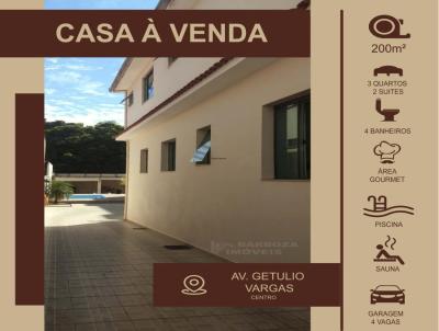 Casa para Venda, em So Loureno, bairro Centro, 3 dormitrios, 4 banheiros, 2 sutes, 4 vagas